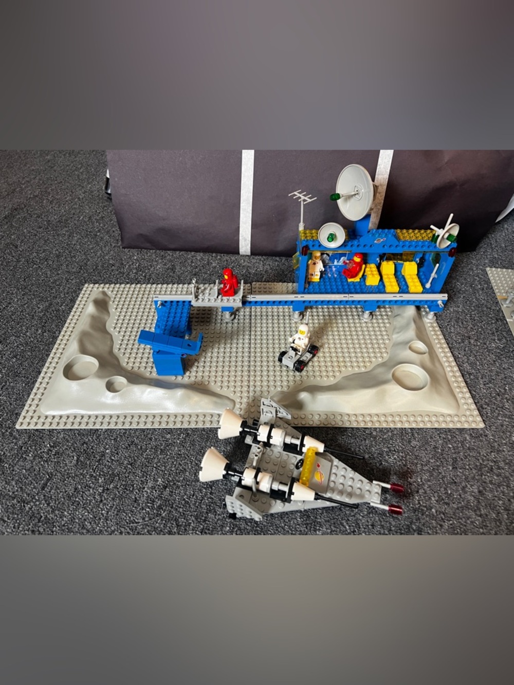 LEGO Space: Beta 1 Command Base (6970) Vintage Complete 1980